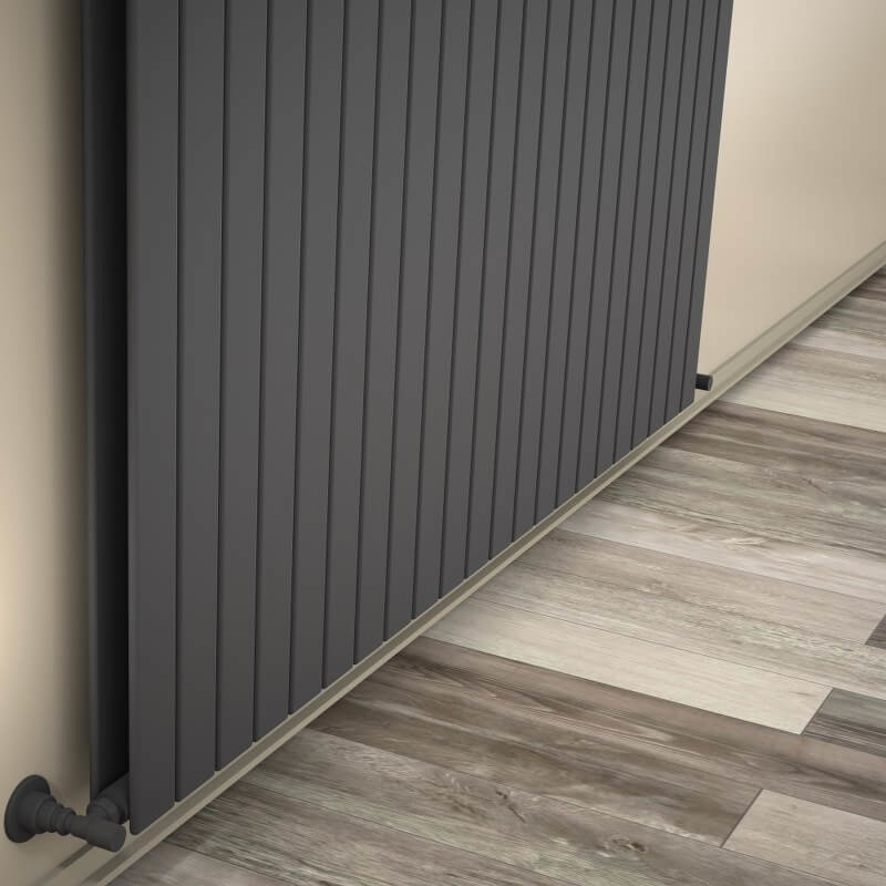 Type 20V Decorative Radiator 400x1624 Anthracite