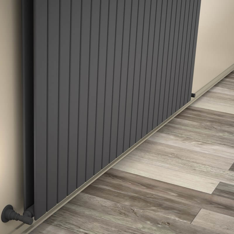 Type 20V Decorative Radiator 400x1772 Anthracite