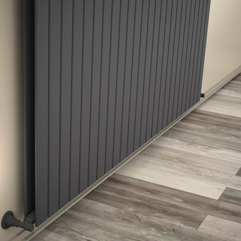 Type 20V Decorative Radiator 400x1846 Anthracite