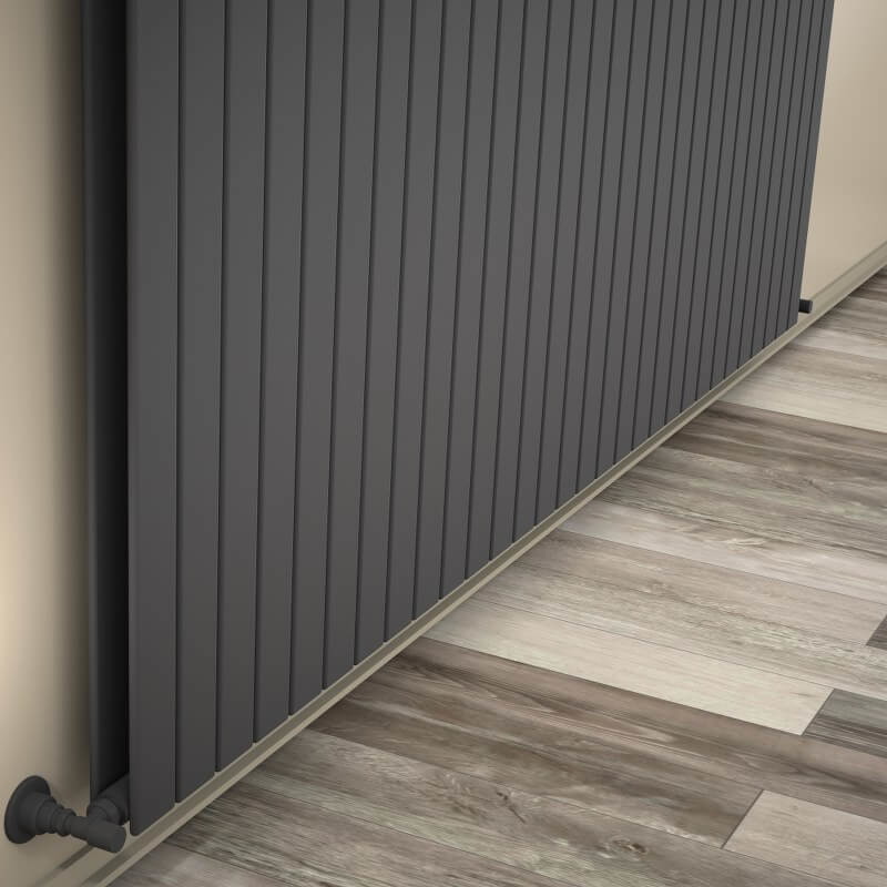 Type 20V Decorative Radiator 400x2216 Anthracite