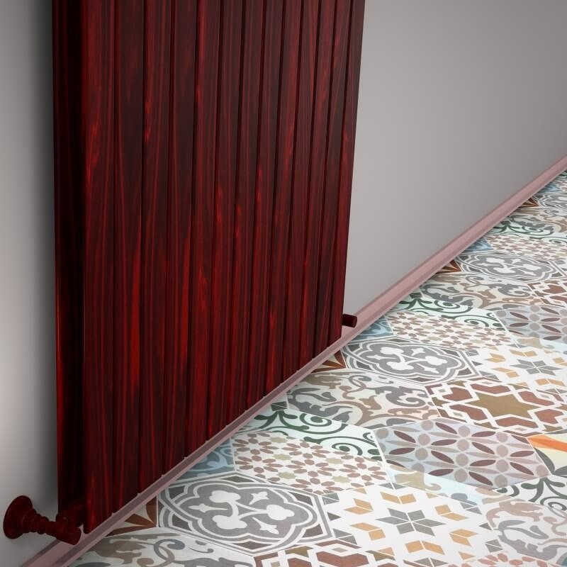 Type 20V Decorative Radiator 400x958 Wood Effect