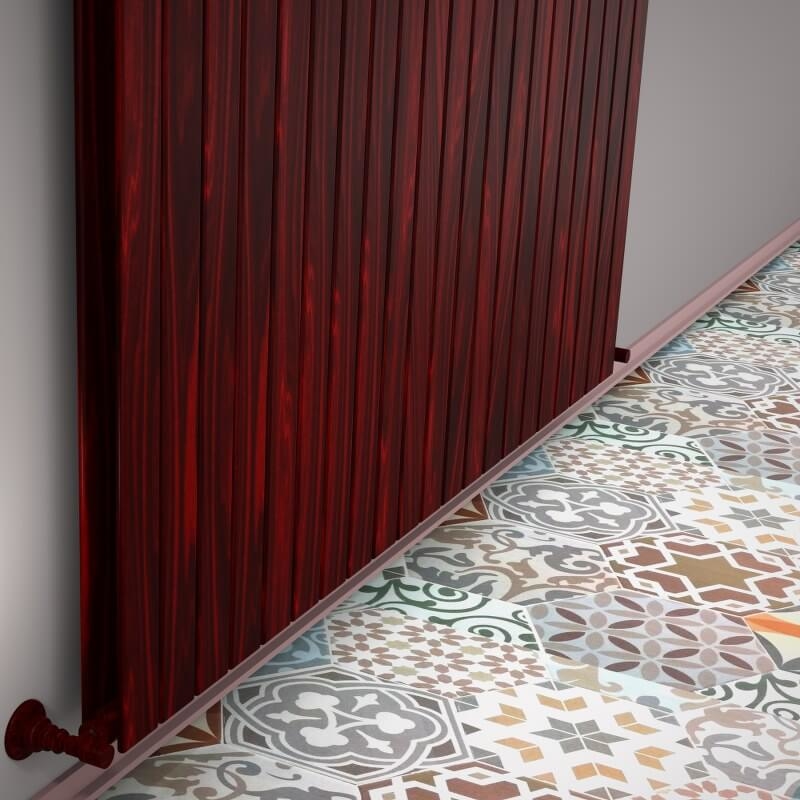 Type 20V Decorative Radiator 900x1550 Wood Effect