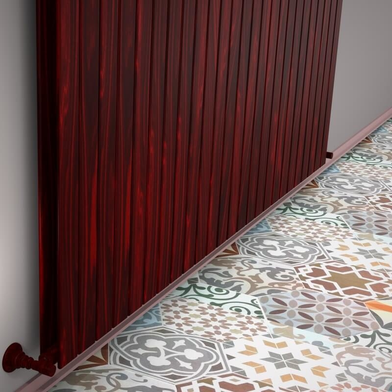 Type 20V Decorative Radiator 900x1846 Wood Effect