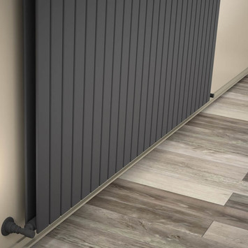 Type 20V Decorative Radiator 900x1920 Anthracite - Thumbnail