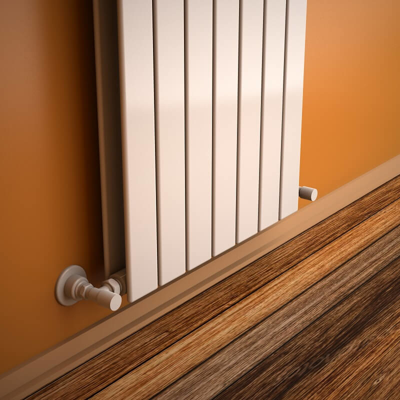 Type 20V Radiateur Décoratif 1200x514 Blanc