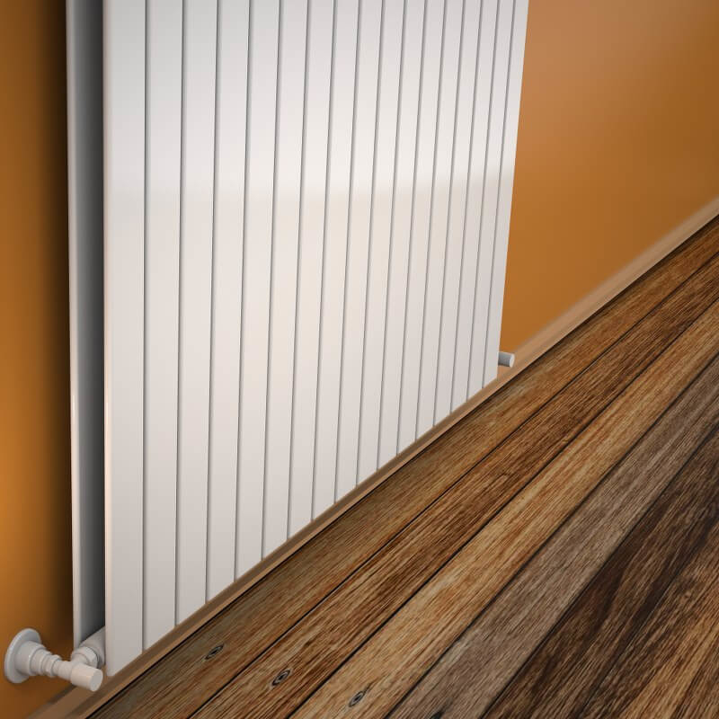 Type 20V Radiateur Décoratif 400x1254 Blanc