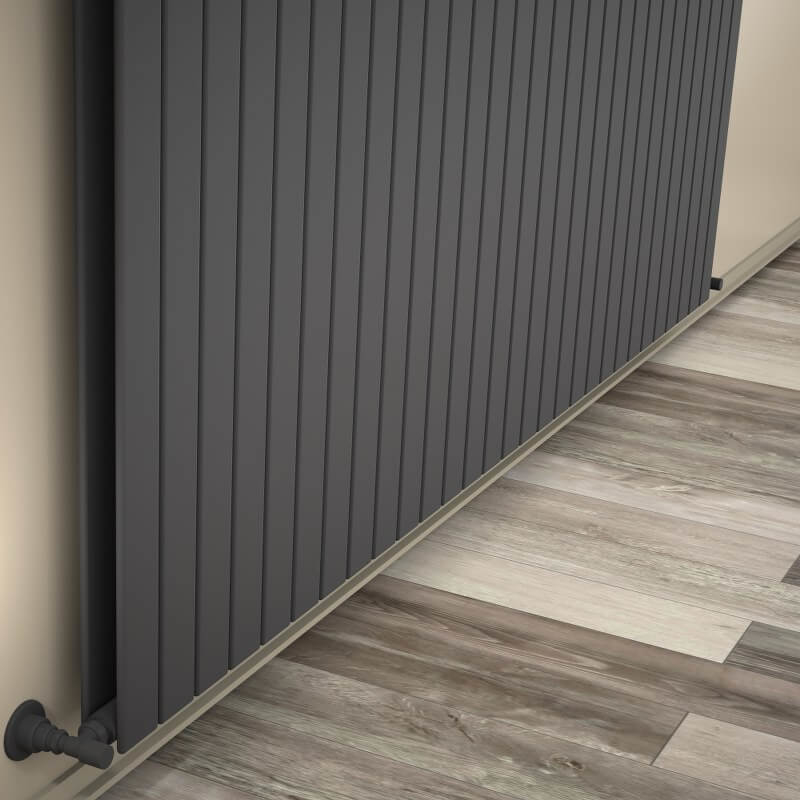 Type 20V Radiateur Décoratif 400x2142 Anthracite