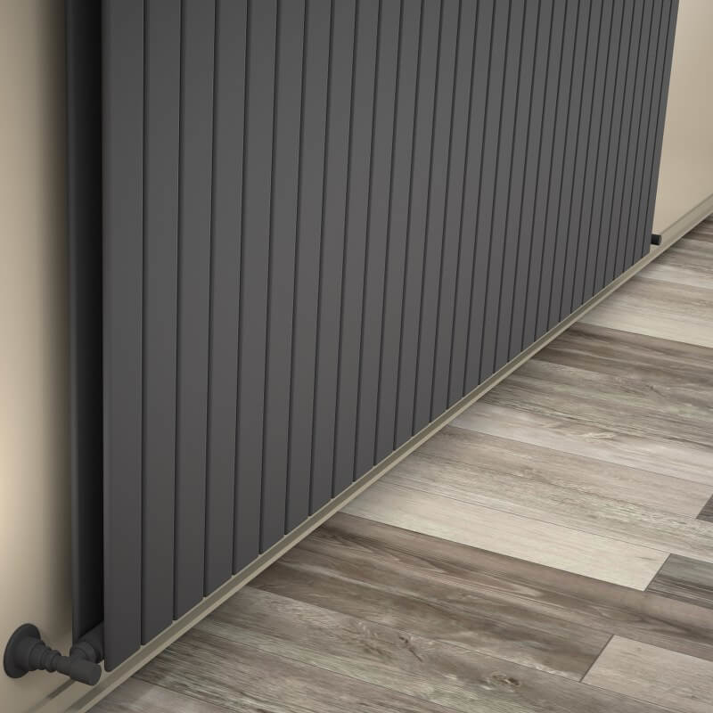 Type 20V Radiateur Décoratif 400x2290 Anthracite