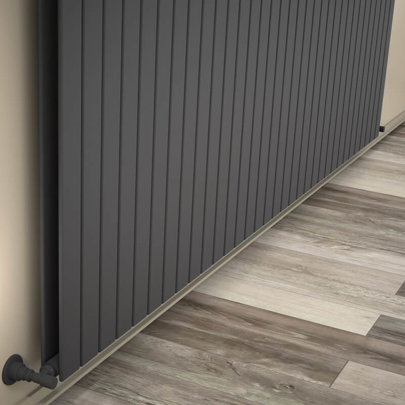 Type 20V Radiateur Décoratif 400x2438 Anthracite