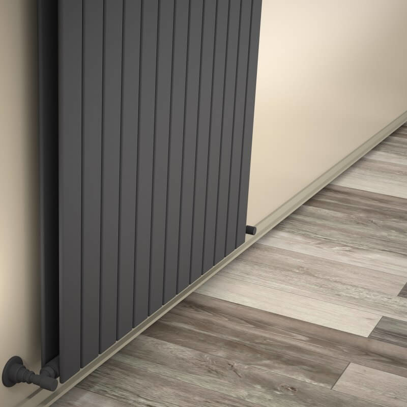 Type 20V Radiateur Décoratif 400x958 Anthracite