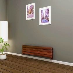 Type 21H Decorative Radiator 292x1200 Wood Effect - Thumbnail