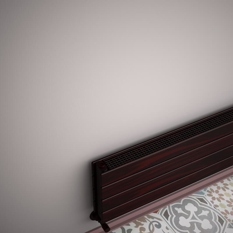 Type 21H Decorative Radiator 292x2600 Wood Effect