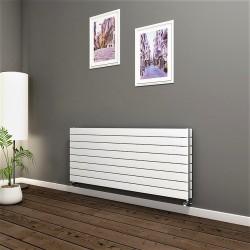 Type 21H Decorative Radiator 588x1400 White - Thumbnail