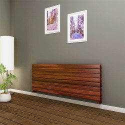 Type 21H Decorative Radiator 588x1600 Wood Effect