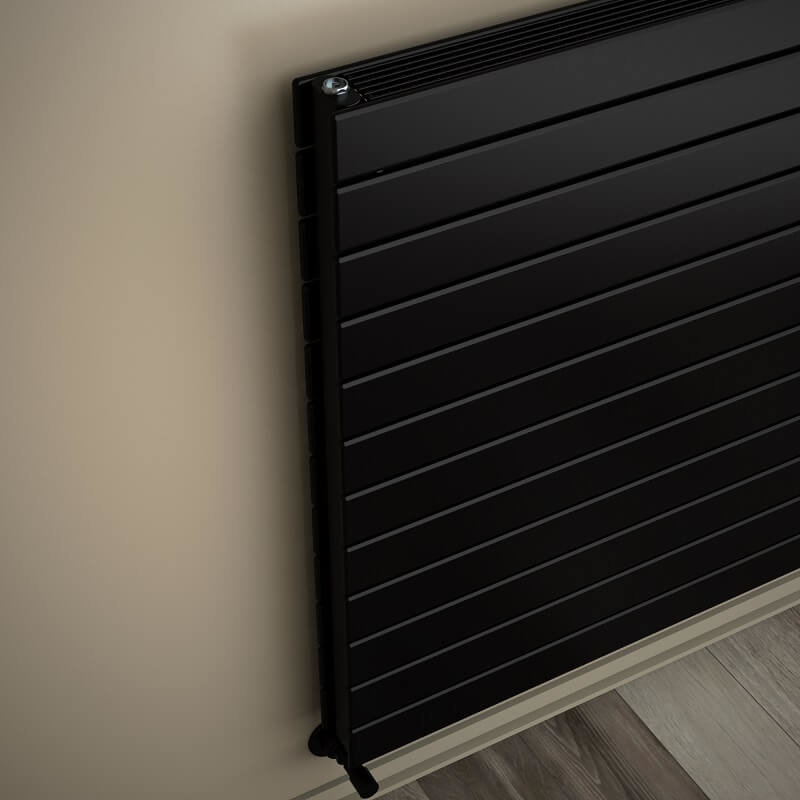 Type 21H Decorative Radiator 884x1000 Matte Black