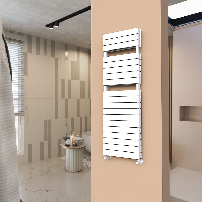 Type 21H Decorative Towel Warmer 500x1550 White