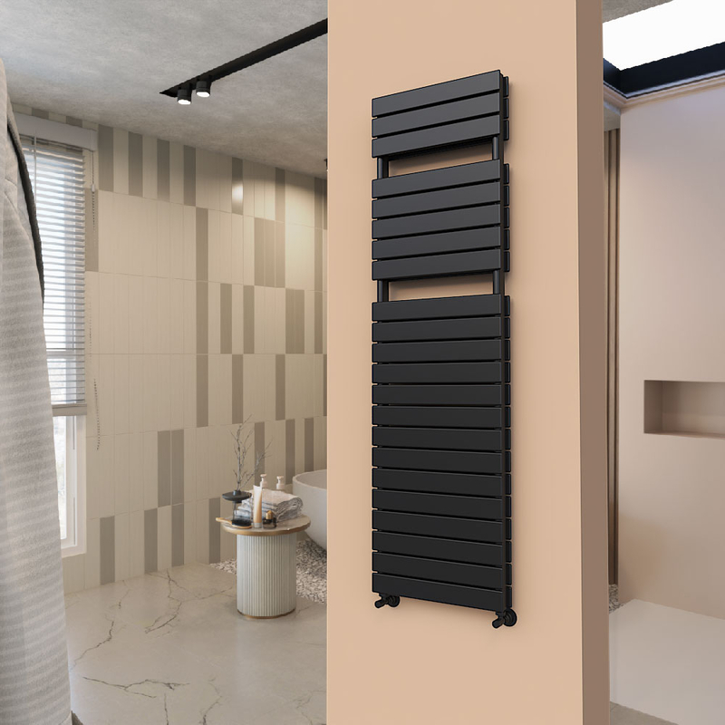 Type 21H Decorative Towel Warmer 500x1772 Matt Black