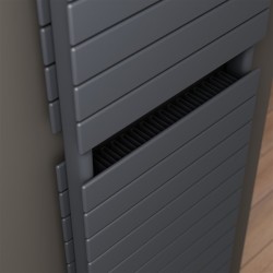 Type 21H Decorative Towel Warmer 600x810 Anthracite - Thumbnail