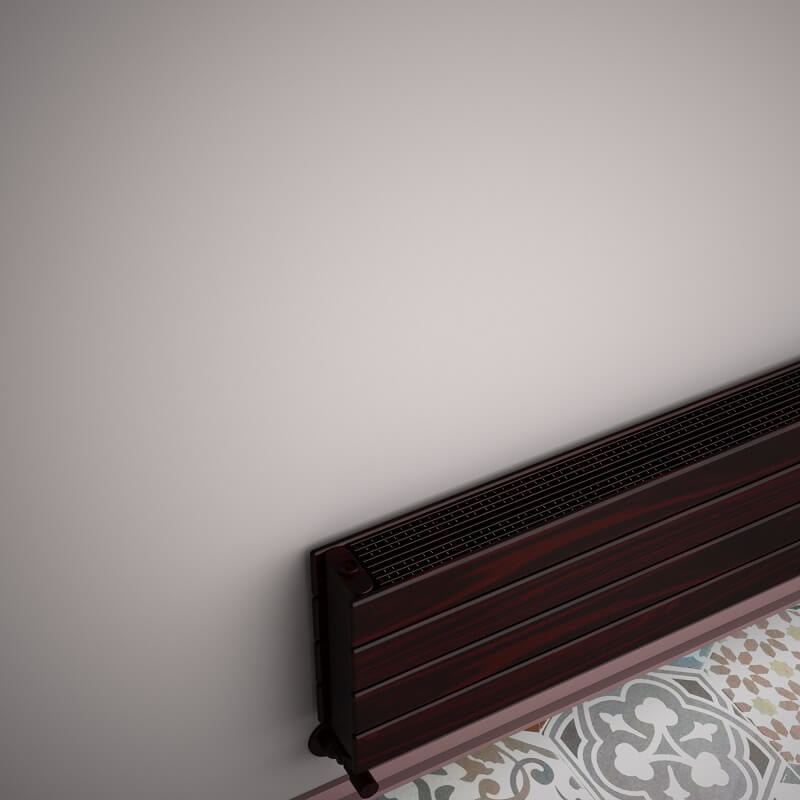 Type 22H Decorative Radiator 292x2400 Wood Effect