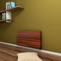 Type 22H Decorative Radiator 588x1200 Wood Effect - Thumbnail