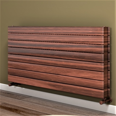 Type 22H Decorative Radiator 588x1200 Wood Effect