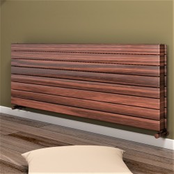 Type 22H Decorative Radiator 588x1600 Wood Effect - Thumbnail