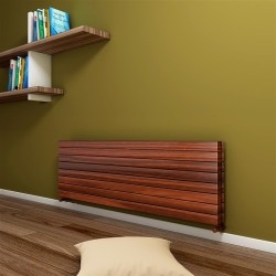 Type 22H Decorative Radiator 588x1800 Wood Effect