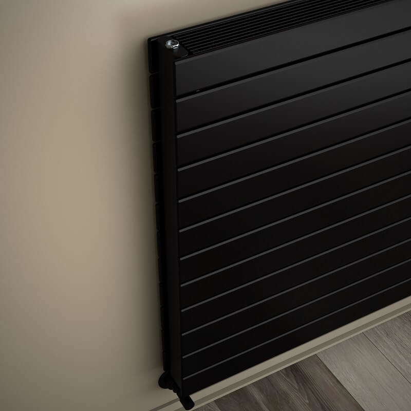 Type 22H Decorative Radiator 884x1600 Matte Black