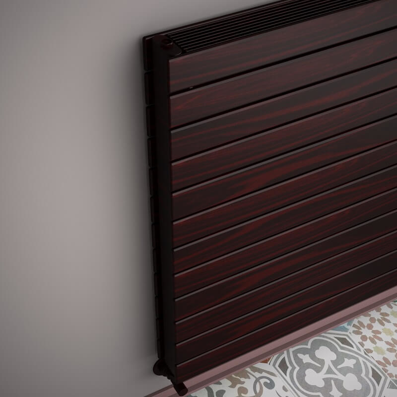 Type 22H Decorative Radiator 884x2200 Wood Effect