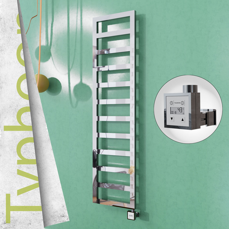 TYPHOON Elektrikli Paslanmaz Çelik Havlupan 400x1580 Satin Polisaj (KTX3 Termostat) 300W