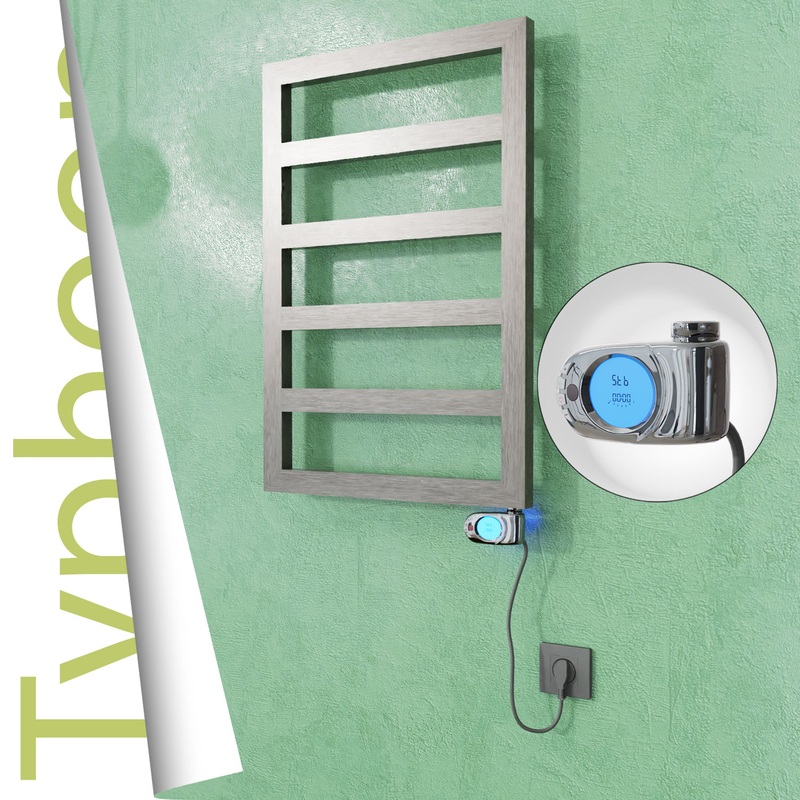 TYPHOON Elektrikli Paslanmaz Çelik Havlupan 500x740 Satin Polisaj (Musa Termostat) 200W