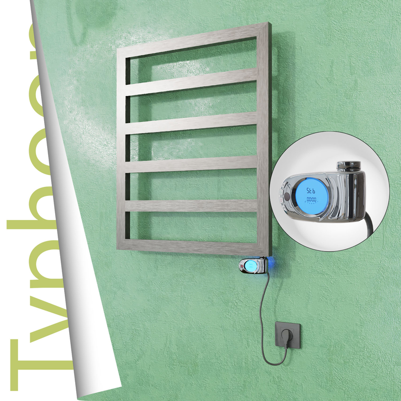 TYPHOON Elektrikli Paslanmaz Çelik Havlupan 600x740 Satin Polisaj (Musa Termostat) 300W