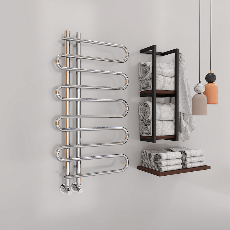 Zante Decorative Towel Warmer 500x1000 Chrome