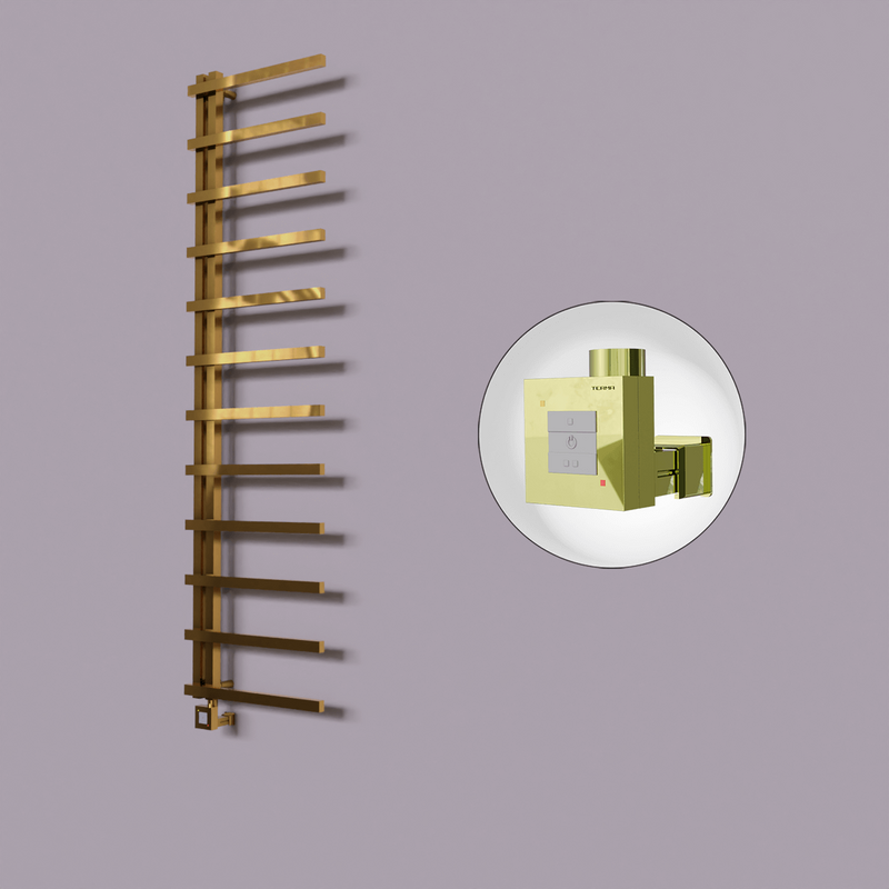 Zap Dekoratif Elektrikli Havlupan 500x1150 Altın (KTX1 Termostat) 200W