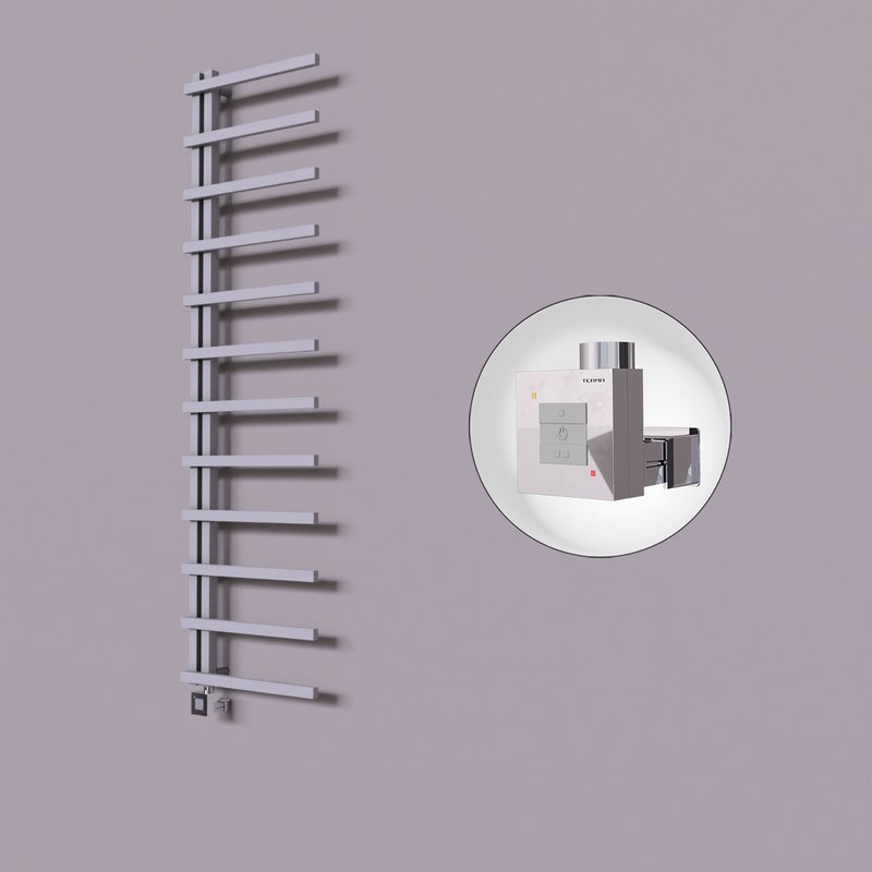 Zap Dekoratif Elektrikli Havlupan 500x1150 Gri (KTX1 Termostat) 300W